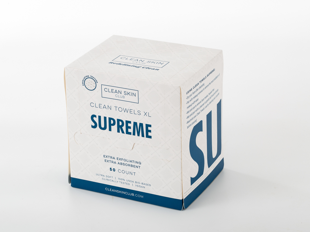 Cosmetics - Folding Cartons (Facial Towel Dispenser Boxes)